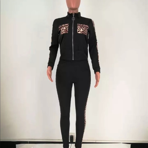 White Leopard Two Piece Set 🍸 - Picture 2 of 2